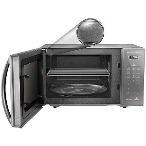 Micro-Ondas 27L Panasonic ST55L 127V - Prata