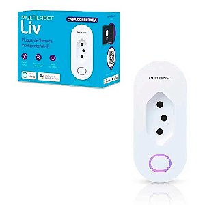 Plugue De Tomada Inteligente Multilaser Wi-fi Se231 Bivolt