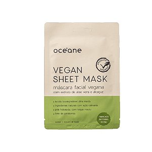 Máscara Facial Vegana Océane Vegan Sheet Mask