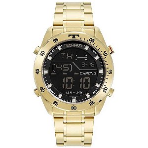 Relógio Technos Masculino Digital Dourado - BJ3589AB/1D
