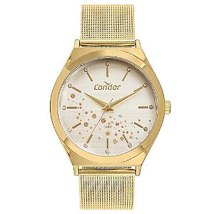 Relógio Feminino Condor Analogico CO2036MVS/4D Dourado