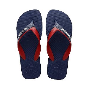 Chinelo Havaianas Dual FC Azul Marinho - 39/40