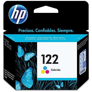 Cartucho de Tinta HP Deskjet 2ml HP122 CH562HB - Colorido
