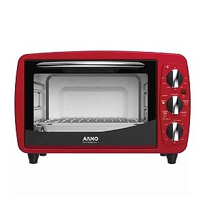 Forno Elétrico Vermelho Arno Airfry 5 em 1 20L 1400W- 127V