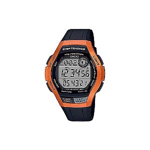 Relógio Casio Digital Masculino WS-2000H-4AVDF - Laranja