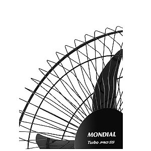 Ventilador de Parede Mondial NVP-PRO-55 55cm Preto - 220V