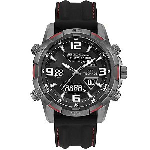 Relógio Masculino Technos Anadigi W23305AC/2A - Prata