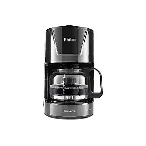 Cafeteira Titanium Inox Philco PCF18T Preto 127V