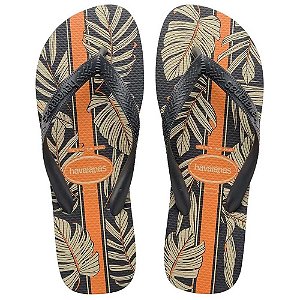 Chinelo Havaianas Aloha Novo Grafite - 43/44