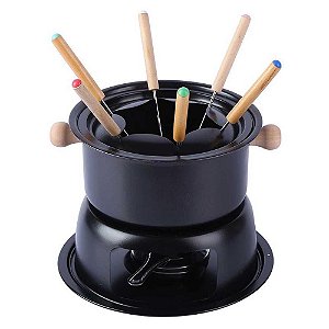 Conjunto Para Fondue 11 Peças Hauskraft CJFN-009PT Preto