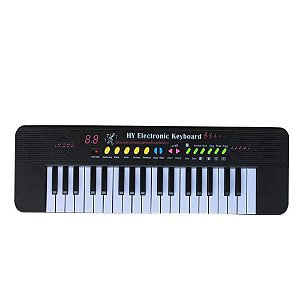 Brinquedo Teclado com Microfone Importway - BW136