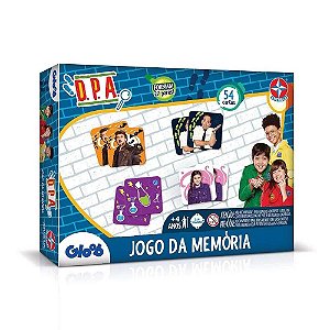 Jogo da Memória Detetives do Prédio Azul DPA - Estrela