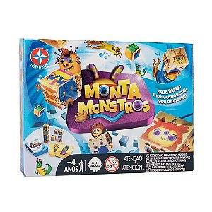 Jogo Monta Monstros - Estrela 1001603100116