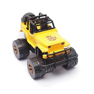 Brinquedo Jeep X-Terra Special Silmar Ref.6340 - Amarelo
