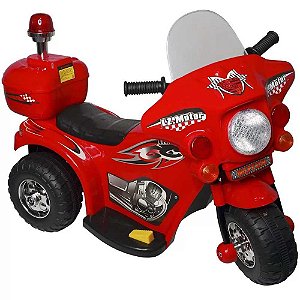 Mini Moto Elétrica Infantil Importway BW002-V Vermelho