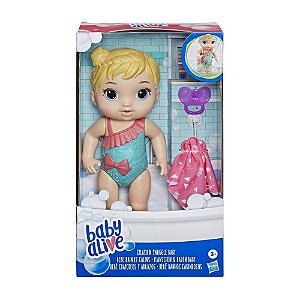 Boneca Baby Alive Banhos Carinhosos Hasbro - Loira