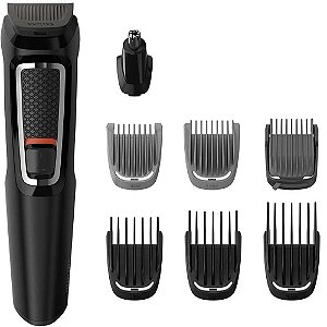 Aparador de Pelos Philips Multigroom 8 Acessórios MG3731/15