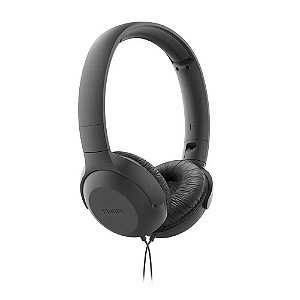 Headphone Philips Com Microfone TAUH201BK/00 - Preto