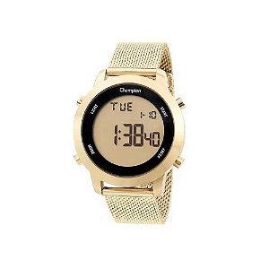 Relógio Feminino Champion Digital CH40062G - Dourado