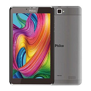 Tablet Philco 16Gb 1Gb RAM Quad-Core 3G PTB7SSG - Cinza