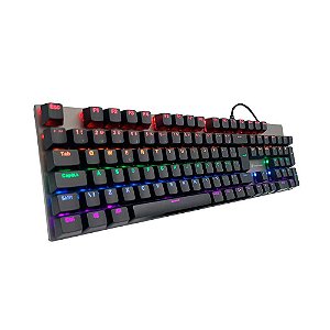 Teclado Mecânico Gamer Oex Rainbow USB - TC608