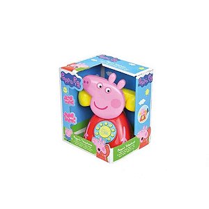 Brinquedo Telefone Peppa Pig Multikids - BR1318