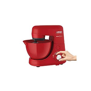 Batedeira Planetária Arno Super Chef 750W KM02 Vermelho 127V