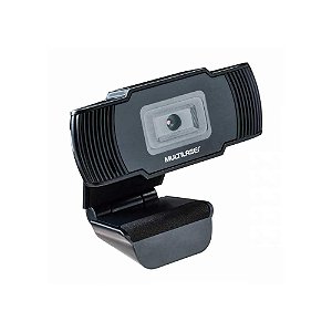 Webcam Office HD Multilaser 720P 30FPS C/ Microfone - AC339