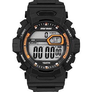 Relógio Masculino Mormaii Digital MO0500AB/8L - Preto