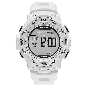 Relógio Masculino Mormaii Digital MO1173E/8B - Branco