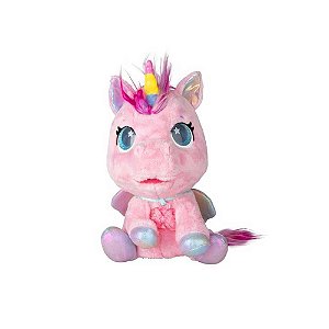 Unicórnio Baby Unicorn Multikids C/ Sons BR1284 - Rosa Escuro