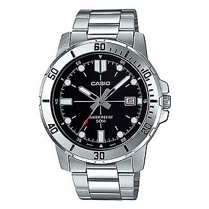 Relógio Masculino Casio Analógico MTP-VD01D-1EVUDF - Prata