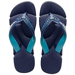 Chinelo Havaianas Power 2.0 Marinho/Azul - 39/40