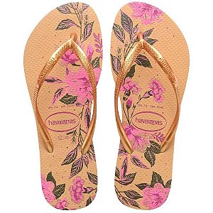 Chinelo Havaianas Slim Organic Dourado - 35/36