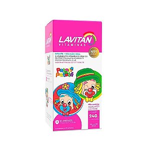 Suplemento Vitamínico Líquido Lavitan Kids - 240ML