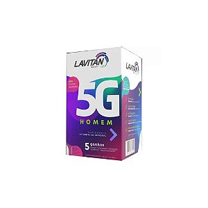 Suplemento Alimentar Lavitan Multi Homem 5G  - 60 Cápsulas