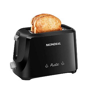 Tostador de Pães Mondial T-18 Preto - 220V