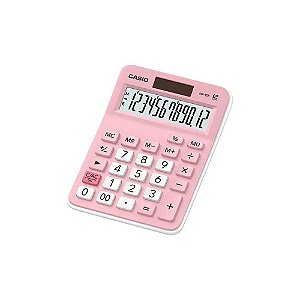 Calculadora Casio 12 Dígitos MX-12B-PK Rosa