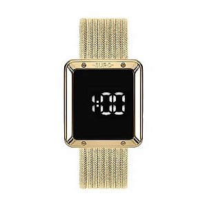 Relógio Feminino Euro Digital EUBJ3937AA/4F - Dourado