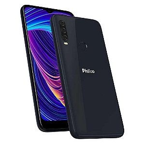 Smartphone Philco Hit P10 128Gb 4Gb RAM - Azul Escuro