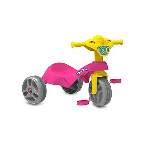 Triciclo Infantil Tico-Tico Bandeirante Ref.683 - Rosa