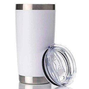 Copo Térmico Catuaí Inox 550ml Ref.4109 - Branco