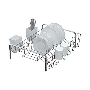 Escorredor Stolf C/ Porta Talheres 43x42x14,5cm Ref.1480X