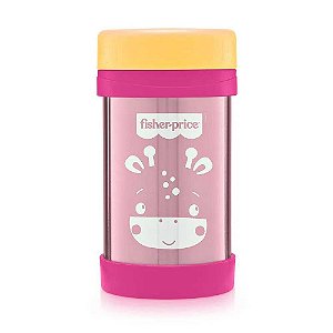 Pote Térmico Infantil Fisher Price 450ml BB1091 - Rosa