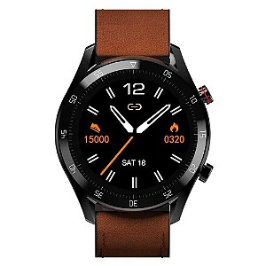 Smartwatch Philco Hit Wear PSW02PM - Preto/Marrom