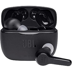 Fone de Ouvido JBL Bluetooth TWS Tune 215 - Preto