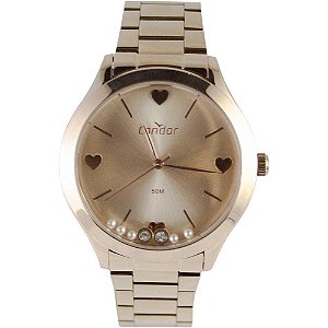Relógio Feminino Condor Analogico COPC21JGW/4J - Rosé