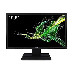 Monitor Acer V6 Series 19,5" VGA/HDMI 60Hz V206HQL - Bivolt