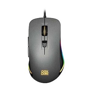 Mouse Gamer Oex Cronos USB RGB 5 Botões MS320