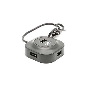 Hub USB 2.0 Oex 4 Portas USB - HB101